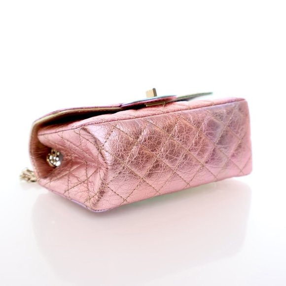 Chanel Mini Reissue 224 Pink Calfskin - Picture 5 of 16